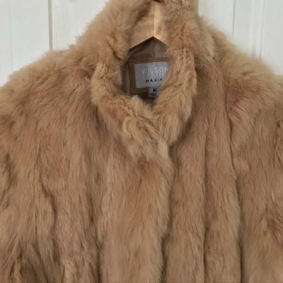 SOFT Genuine Fur TEDDY Coat w/ Pockets Long Sleeve - Picture 4 of 8